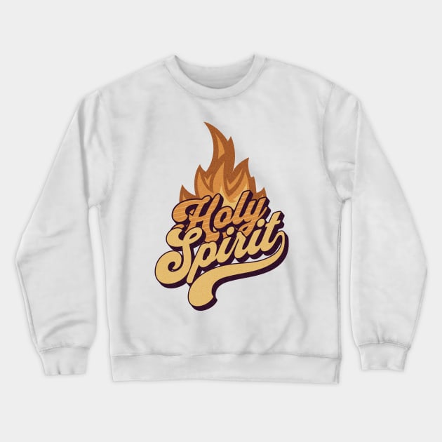 Holy Spirit Fire Crewneck Sweatshirt by Church Store